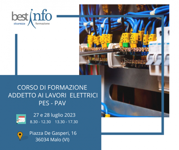 CORSO DI FORMAZIONE PES-PAV